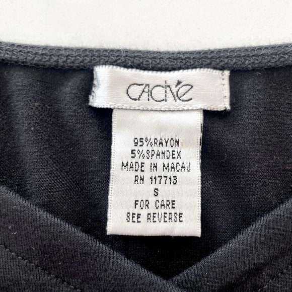 Cache’ Tank Top w/ Rhinestone Straps - Picture 8 of 9